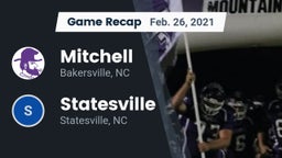 Recap: Mitchell  vs. Statesville  2021