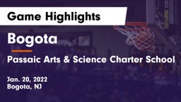 Bogota  vs Passaic Arts & Science Charter School Game Highlights - Jan. 20, 2022