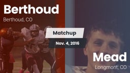 Matchup: Berthoud  vs. Mead  2016