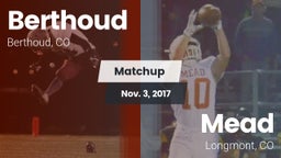 Matchup: Berthoud  vs. Mead  2017