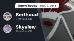 Recap: Berthoud  vs. Skyview  2018