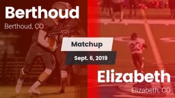 Matchup: Berthoud  vs. Elizabeth  2019