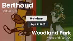 Matchup: Berthoud  vs. Woodland Park  2020