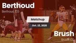 Matchup: Berthoud  vs. Brush  2020