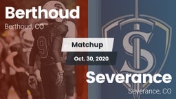 Matchup: Berthoud  vs. Severance  2020