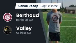 Recap: Berthoud  vs. Valley  2022