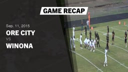 Recap: Ore City  vs. Winona  2015