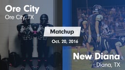 Matchup: Ore City  vs. New Diana  2016