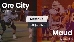 Matchup: Ore City  vs. Maud  2016