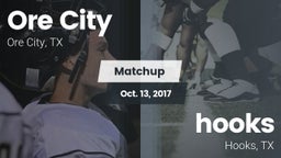 Matchup: Ore City  vs. hooks 2017