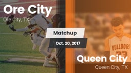 Matchup: Ore City  vs. Queen City  2017