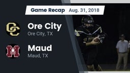 Recap: Ore City  vs. Maud  2018