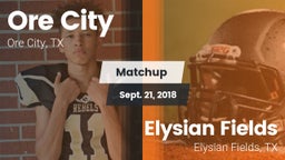 Matchup: Ore City  vs. Elysian Fields  2018