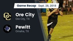 Recap: Ore City  vs. Pewitt  2018