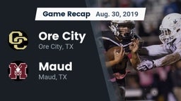 Recap: Ore City  vs. Maud  2019
