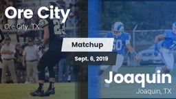 Matchup: Ore City  vs. Joaquin  2019