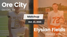 Matchup: Ore City  vs. Elysian Fields  2020