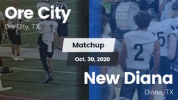 Matchup: Ore City  vs. New Diana  2020