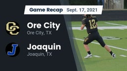 Recap: Ore City  vs. Joaquin  2021