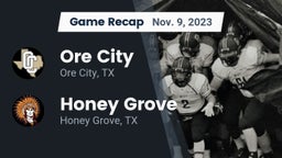 Recap: Ore City  vs. Honey Grove  2023