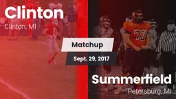 Matchup: Clinton  vs. Summerfield  2017