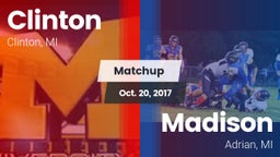 Matchup: Clinton  vs. Madison  2017