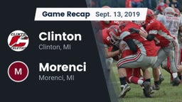 Recap: Clinton  vs. Morenci  2019