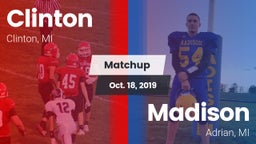 Matchup: Clinton  vs. Madison  2019