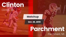 Matchup: Clinton  vs. Parchment  2019