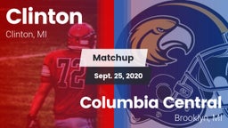 Matchup: Clinton  vs. Columbia Central  2020