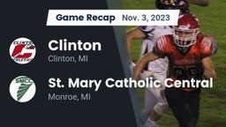 Recap: Clinton  vs. St. Mary Catholic Central  2023