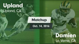 Matchup: Upland  vs. Damien  2016