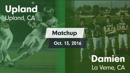 Matchup: Upland  vs. Damien  2016