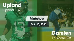 Matchup: Upland  vs. Damien  2016