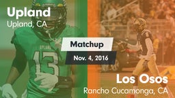Matchup: Upland  vs. Los Osos  2016
