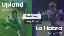 Matchup: Upland  vs. La Habra  2017