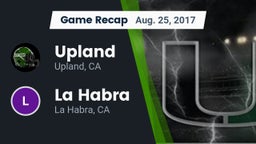Recap: Upland  vs. La Habra  2017