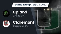 Recap: Upland  vs. Claremont  2017
