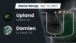 Recap: Upland  vs. Damien  2017