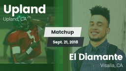 Matchup: Upland  vs. El Diamante  2018
