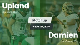 Matchup: Upland  vs. Damien  2018