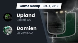 Recap: Upland  vs. Damien  2019