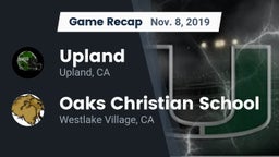 Recap: Upland  vs. Oaks Christian School 2019