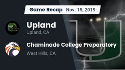 Recap: Upland  vs. Chaminade College Preparatory 2019