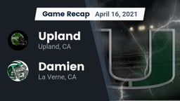 Recap: Upland  vs. Damien  2021