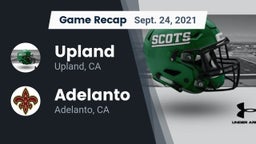 Recap: Upland  vs. Adelanto  2021