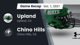 Recap: Upland  vs. Chino Hills  2021