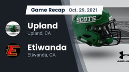 Recap: Upland  vs. Etiwanda  2021