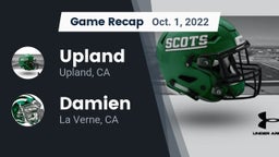 Recap: Upland  vs. Damien  2022