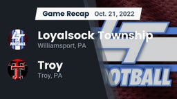 Recap: Loyalsock Township  vs. Troy  2022